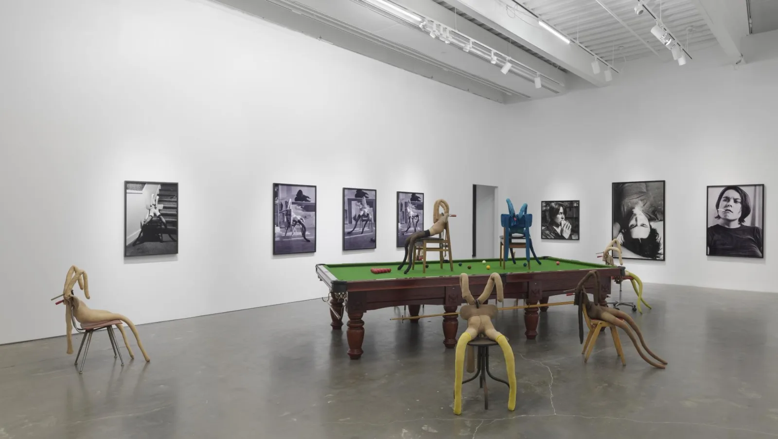 Veduta della mostra Sarah Lucas Au Naturel al New Museum, immagine 1