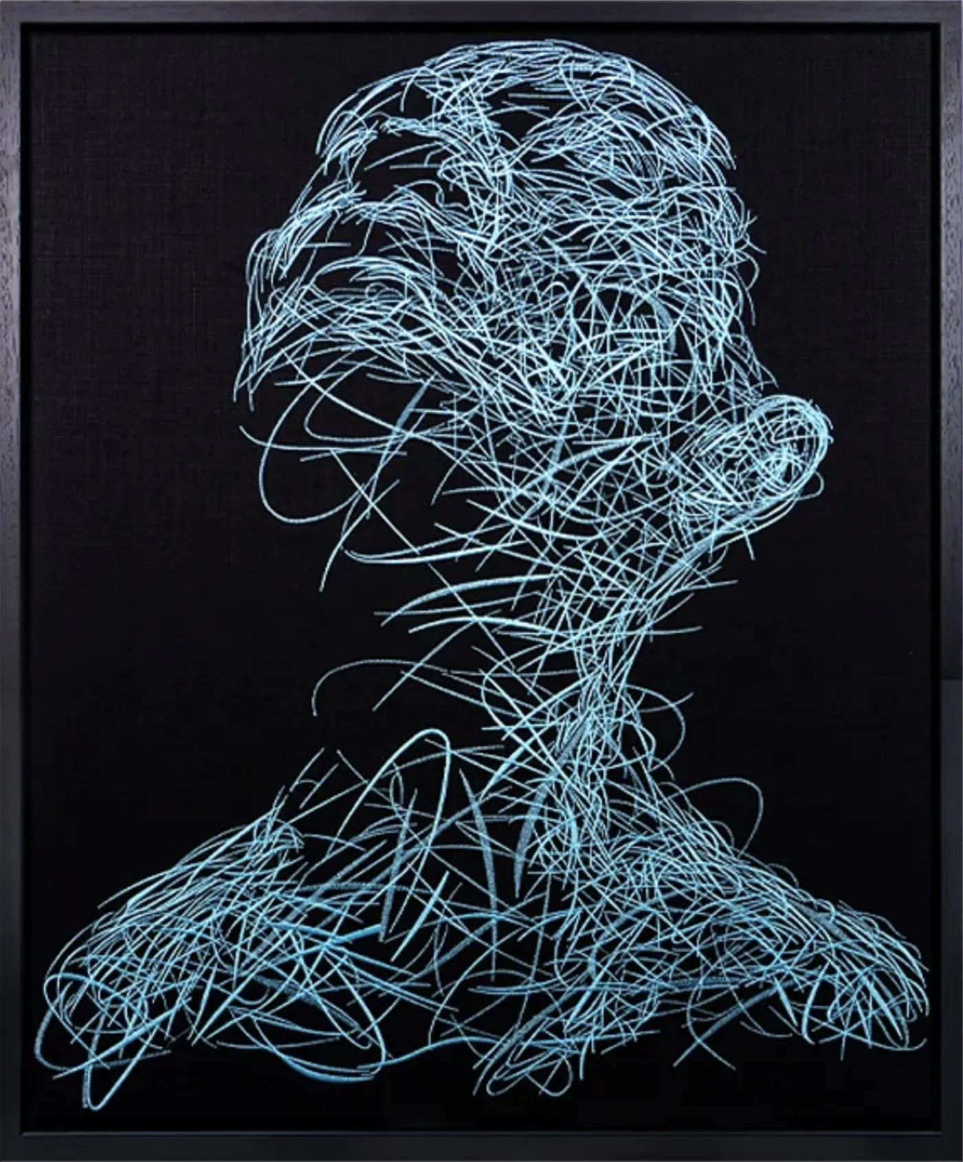 Human Blue di Hom Nguyen, edizione proposta su Artsper